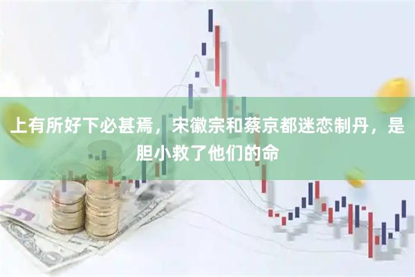 上有所好下必甚焉，宋徽宗和蔡京都迷恋制丹，是胆小救了他们的命